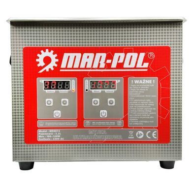 Ультразвуковий очищувач 3,2 л Mar-Pol M90074