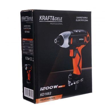Электрическая отвертка/шуруповерт 1200Вт Kraft&Dele KD1662