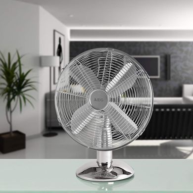 Вентилятор настільний AEG VL 5525 М Inox (&Oslash;25cm)