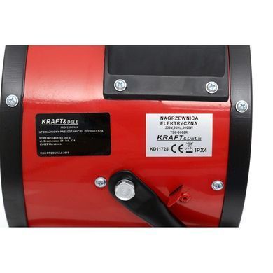 Тепловентилятор промисловий 3кВт Kraft&Dele KD11725