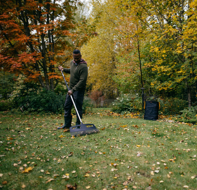 Граблі для листя XXL 615 мм садові професійні Fiskars Xact 1027036