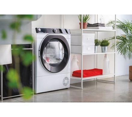Сушильная машина Hoover H-Dry 500 Pro NDPEH8A2TCBEXMSS - 58,5 см - тепловой насос - 8 кг