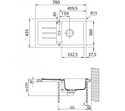 Кухонна мийка Franke Strada SAG 614-78- полярний білий