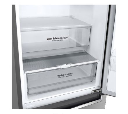 Холодильник LG GBB61PZGCN1 - полный No Frost - 186 см - ящик с контролем влажности