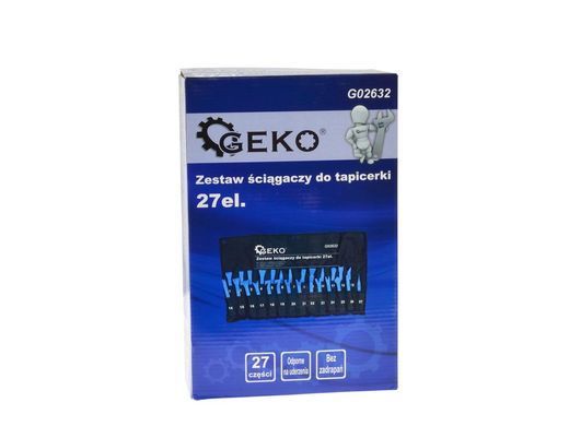 Набор съемников обивки 27 штук Geko G02632