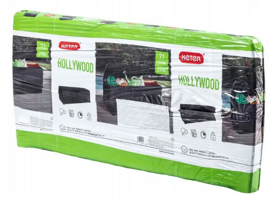 Сундук садовый Keter Hollywood 270L коричневый