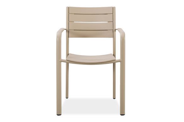 Крісло для тераси&nbsp;та саду MILO Beige 150 кг&nbsp;Bj&oslash;rkka