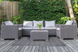 Килим для тераси поліпропіленовий&nbsp;WITCH Grey 120х180 см сірий MoodMe