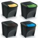 Набор контейнеров для сортировки мусора Keden 25 л 4 шт Sortibox IKWB25S4-S411