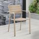 Крісло для тераси&nbsp;та саду MILO Beige 150 кг&nbsp;Bj&oslash;rkka