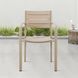 Крісло для тераси&nbsp;та саду MILO Beige 150 кг&nbsp;Bj&oslash;rkka