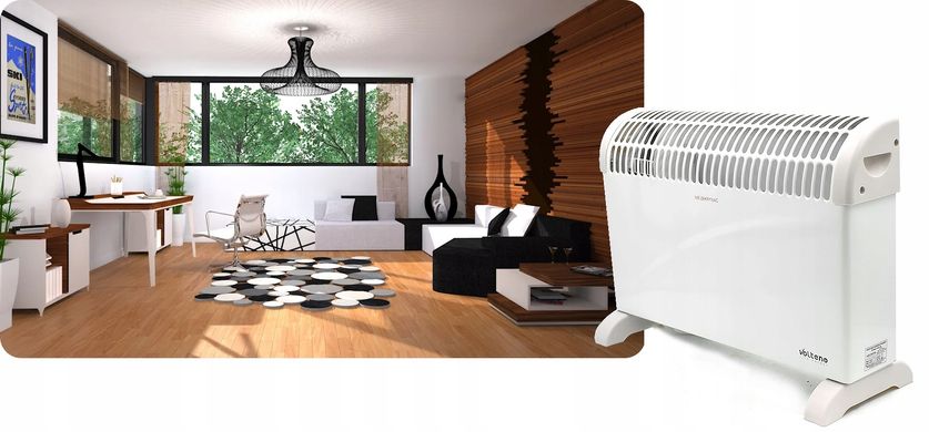 Convector heater Volteno v0268 2000 W with hot air blowing
