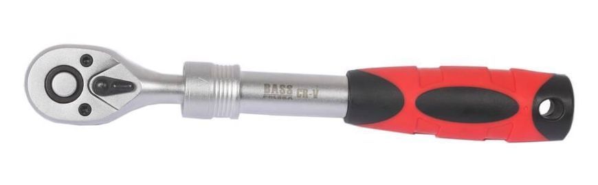 Тріскачка 3/8" з телескопічною рукояткою Bass Polska 7367