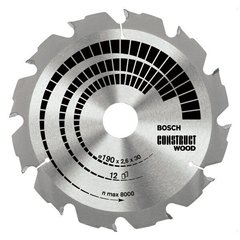 Пильный диск Construct wood 235x2,8x30 25x16 BOSCH
