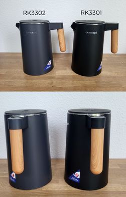 Чайник електричний Concept RK3302 Salt & Pepper 1,5 л