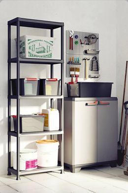 Шкаф для хранения садового инвентаря Stilo Low Cabinet Keter/Kis