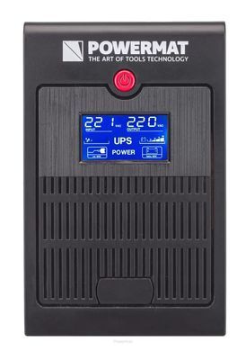 Аварийный источник питания ИБП LCD Powermat 650VA 360ВТ 7Ah PM-UPS-650M