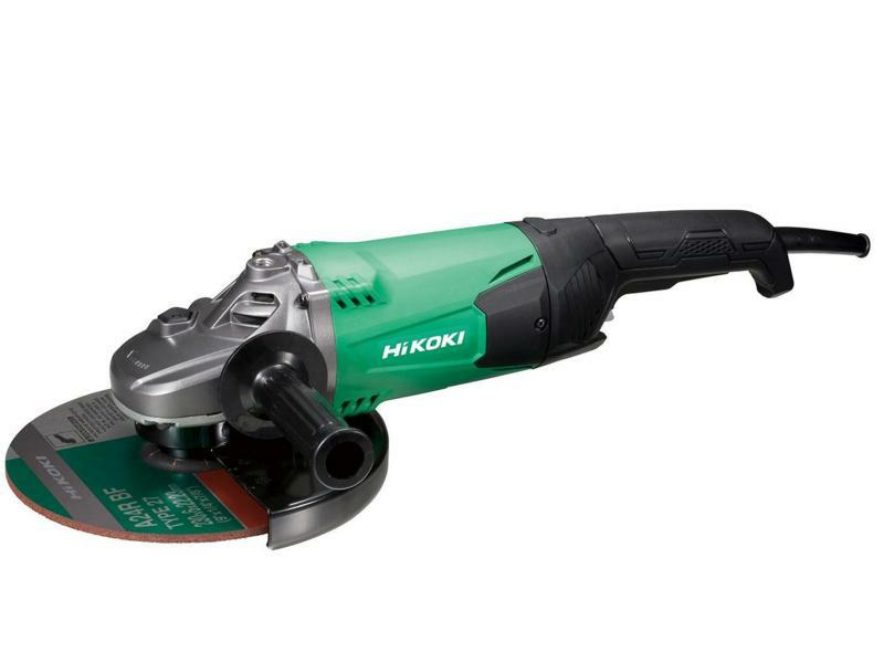Болгарка 230 мм, 2000 Вт, Hikoki G23ST WAZ с боковой рукояткой