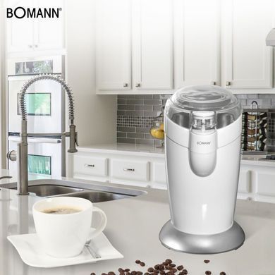 Кавомолка Bomann KSW 446 CB біла 120 Вт