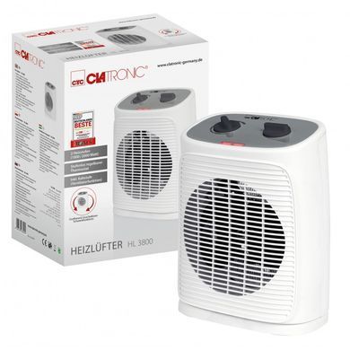 Тепловентилятор 2000 Вт белый Clatronic HL 3800