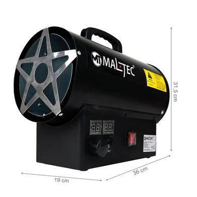 Газова теплова гармата&nbsp;25 кВт з термостатом&nbsp;Maltec&nbsp;