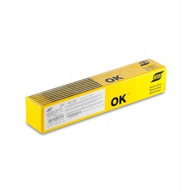 Зварювальні електроди рутилові ESAB OK 46.00 3,2 мм x 350 мм 5,5 кг