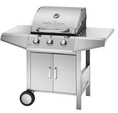 Газовий гриль PROFICOOK PC-1057 GG Gasgrill 3-Brenner Гарантія 3 РОКИ