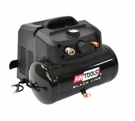AWTOOLS КОМПРЕСОР AC6 БЕЗМАСЛЯНИЙ 6L 1,5HP BLACK LINE