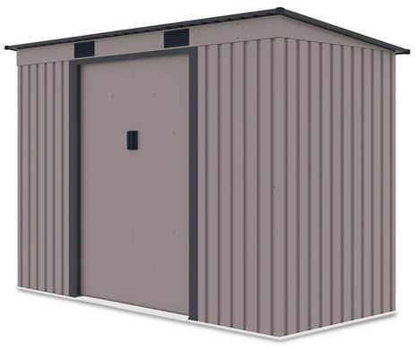 Металлический сарай 261x121 см Hardmaister Oregon Warm Grey