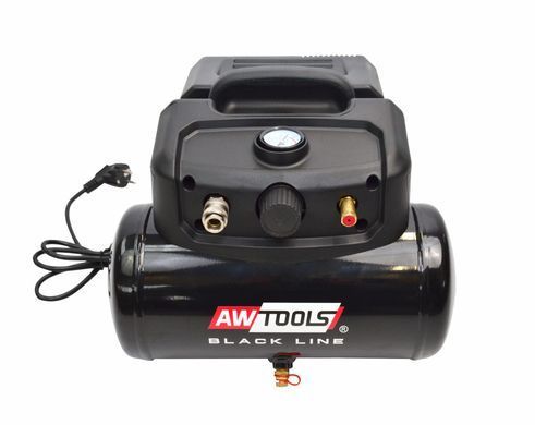 AWTOOLS КОМПРЕСОР AC6 БЕЗМАСЛЯНИЙ 6L 1,5HP BLACK LINE