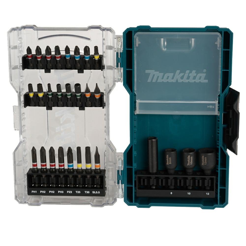 Набор бит и торцевых ключей Makita E-07048, 28 шт.