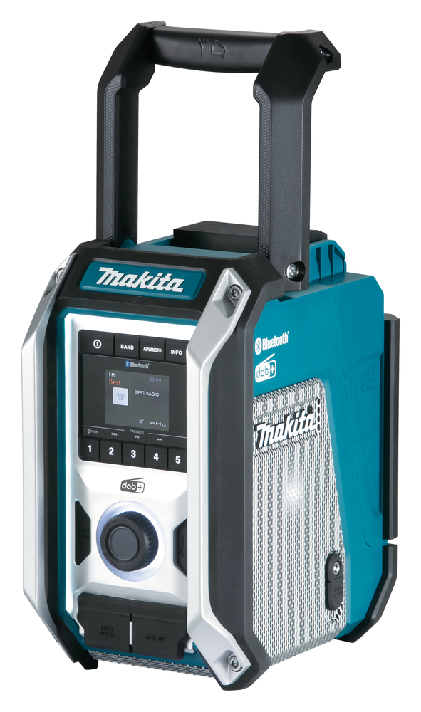 Аккумуляторный радиоприемник Makita DMR115 BODY, FM/DAB+, Bluetooth, IP65