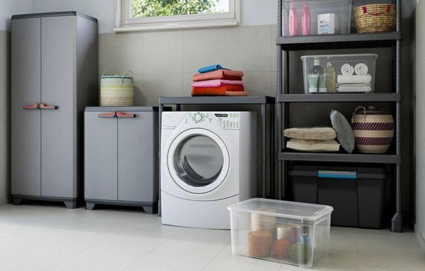 Шкаф для хранения садового инвентаря Stilo Low Cabinet Keter/Kis