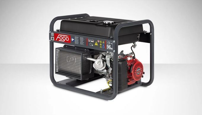 Генератор бензиновий 8,7 кВт Fogo FH9000TE трифазний 45 л AVR ручний +стартер