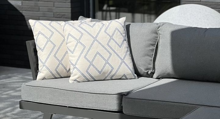 Подушка декоративна Nubi 45&times;45 см поліестер геометричний візерунок MoodMe