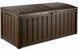 Садовий пластиковий ящик для зберігання коричневий 390 л Glenwood Box Keter