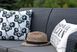Садовий диван для тераси графіт Corfu Love Seat