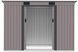 Металлический сарай 261x121 см Hardmaister Oregon Warm Grey