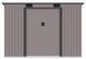 Металлический сарай 261x121 см Hardmaister Oregon Warm Grey