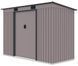 Металлический сарай 261x121 см Hardmaister Oregon Warm Grey