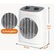 Тепловентилятор 2000 Вт белый Clatronic HL 3800