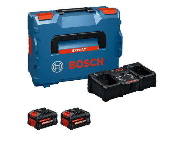 Аккумулятор Bosch EXBA18V-80 EXPERT 18 В, 5,5 Ач + зарядное устройство EXAL18V2-320