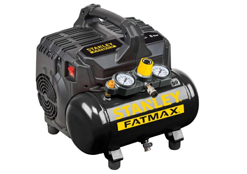 Компрессор безмасляный STANLEY DST101/8/6 FATMAX, 6 л, 8 бар, 105 л/мин
