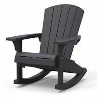 Пластиковая кресло-качалка KETER ADIRONDACK графит