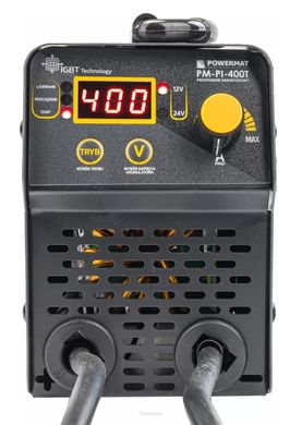 Випрямляч з інверторним керуванням з пуско-зарядним пристроєм 400А 12/24В 40А Powermat PM-PI-400T