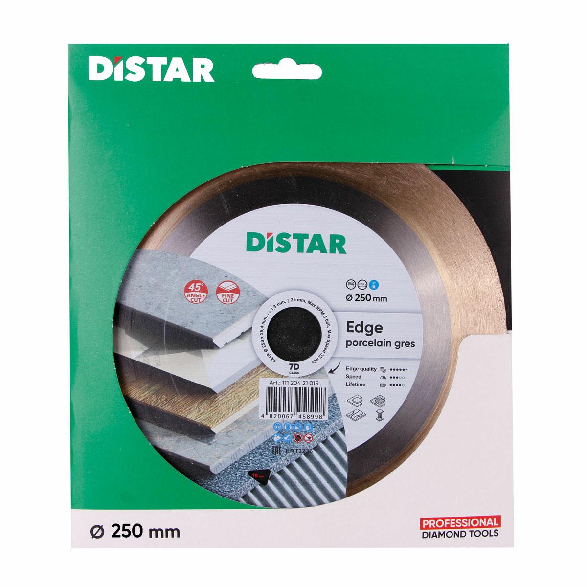 Алмазный диск DISTAR EDGE 250 х 1,4 х 25,4 мм, фото 3