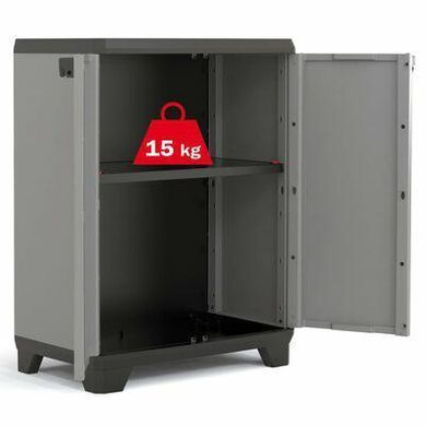Шафа інструментальна з полицями Keter Stilo Base 68X39X90 см