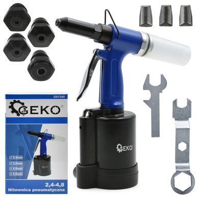 Пневматический клепальный инструмент Geko G01349