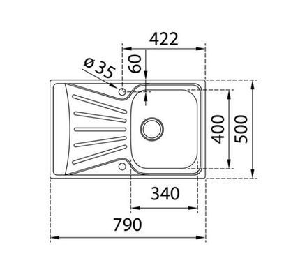 Кухонная мойка Teka Starbright 45 E-XM 1B 1D