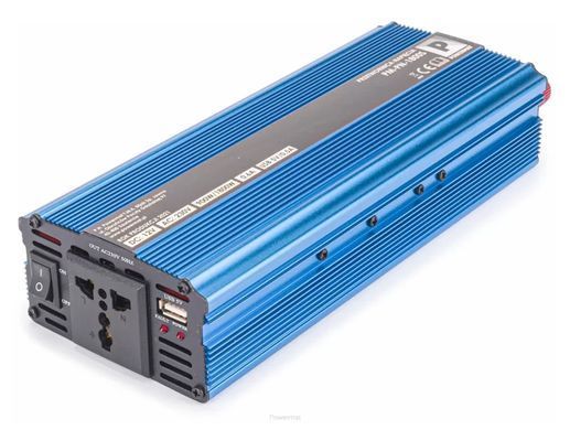 Автомобильный преобразователь напряжения 12В 230В 1800 Вт Powermat PM-PN-1800S